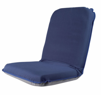 En kudde/dyna/stol som är helt fantastisk att sitta på. Comfort Seat är ställbar i 14 olika vinklar, från alldeles platt till ca 85 grader