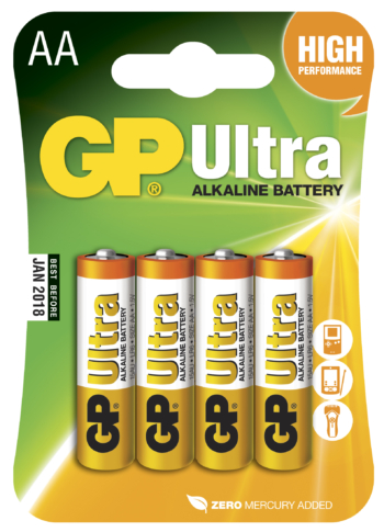 Nautec - Batteri AA 4st/förp, detta är ett alkaliskt batteri.