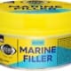 Marine Filler 180g. Fyller hål och sprickor i glasfiberarmerad plast, stål, aluminium m.m. För användning över vattenlinjen.