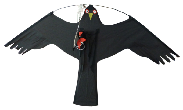 Nautec - Fågelskrämma drake komp. med 6m mast o lina