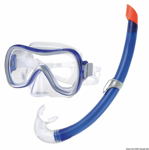Nautec - Mask & Snorkel Vuxen. Detta är ett prisvärt snorkelset.
