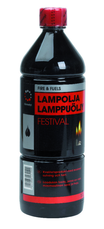 Nautec - Lampolja - Kemetyl 1L är ett extra rent bränsle till lyktor och oljelampor med veke.