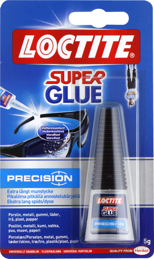 Nautec - Super Glue 5g Flaska.Universellt snabblim. Fäster på några sekunder.
