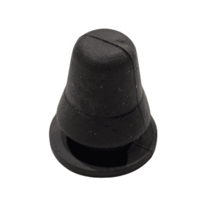 En gummiplugg till remskyddskåpan till KAD och KAMD Volvo Penta