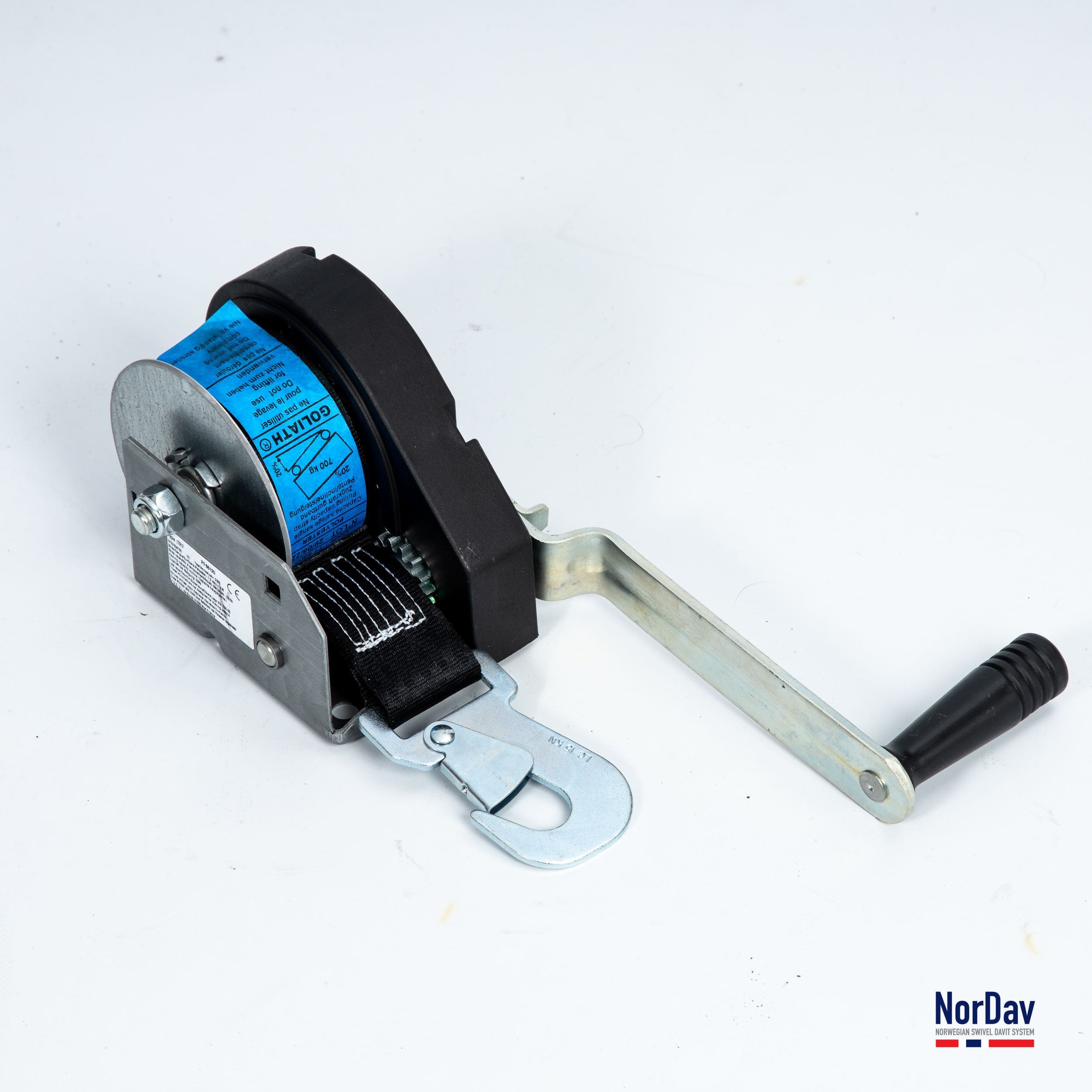 Nordav Davit System Black - V Type