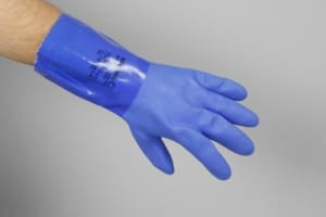 En fiskhandske i storlek medium av bra kvalité