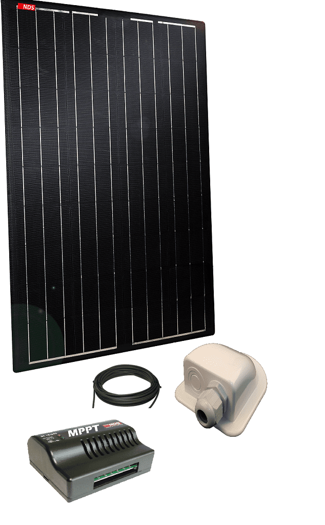 Lightsolar kit 105W Svart MPPT