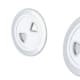 Inspektionslucka vit Topline. ø133 mm
